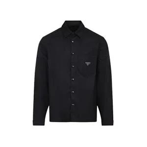 [프라다]프라다 리나일론 셔츠 자켓 블랙 남성 SC514 1WQ8 F0002