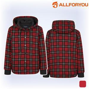 올포유 블라우스 후드집업 경량패딩 체크자켓 여성
