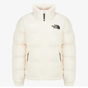 [노스페이스] 매장판 여성 눕시 온 볼 패딩 자켓 크림 NJ3NR80C