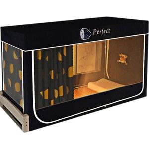 침대 방한 텐트 보온 옐로우 난방 겨울 싱글 1 2x2m 이너 방한텐트 2층 인용 이층