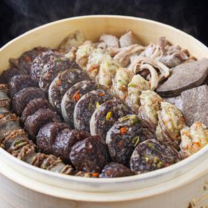 전라도 막창순대 500g 고기 야채 누드 찰순대