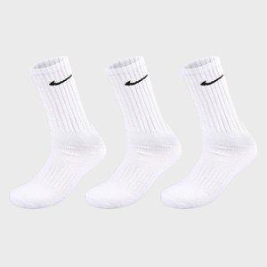 [나이키][나이키 골프양말]나이키 쿠션크루 남자 여자 스포츠 긴 양말 3팩 세트 SX4508-101_