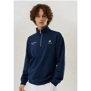 [르꼬끄](강남점)[이월][30% OFF] 반집업 맨투맨 DNV / QP323TFS92 / 남여공용