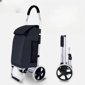 접이식 장바구니 바퀴 캠핑카트 큰 시장 핸드 폴딩 캐리어 가방 쇼핑카트 담다 손수레