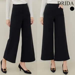 [엄마옷드리다] 여자 겨울 기모 빅사이즈 밴딩 와이드 팬츠 통바지 40 50대 미시 중년여성 엄마.._P3530...