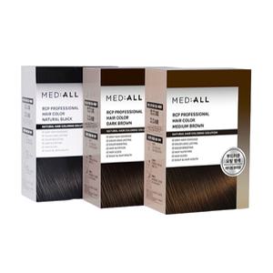 메디올 저자극 새치 염색약 3가지 색상 염색