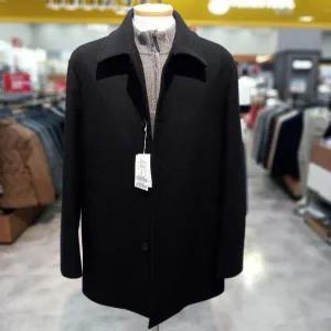 [트레몰로] HC10 2025 겨울 모직코트 세정 트레몰로 울혼방 모직 하프코트 TRHEL5W (S42035845)