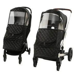 맘스포유 리안/잉글레시나/타보/줄즈 유모차 휴대용 디럭스 겨울 누빔 방한커버