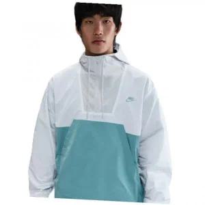 [나이키]NIKE 클럽 마리나 아노락 재킷 M - 화이트 데님 터콰이즈 포톤 더스트 데님 터콰이즈 / HJ1958-1