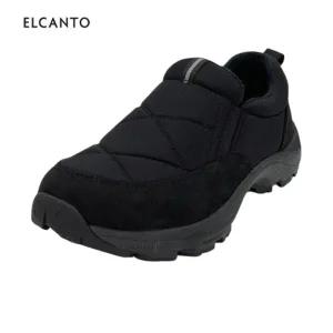 [롯데백화점]엘칸토 여성 털기모 패당 슬립온 슈즈  LCWC99U539 (블랙,그레이)