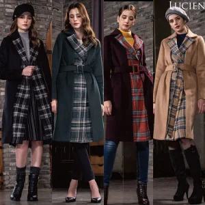 [루시앙]루시앙 시그니처 울 블렌디드 맥시 롱 코트