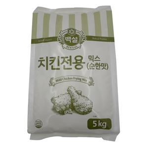 백설 치킨전용믹스 순한맛 5KG /