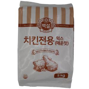 백설 치킨전용믹스 매운맛 5KG×2포 /