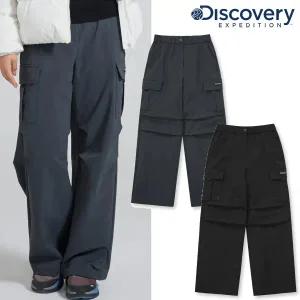 [디스커버리](마산점)[24F/W] 디스커버리 DWPT91046 여성 기모 파라슈트 카고팬츠 기모 안감 바지