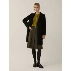 [리스트][겨울]원버튼 미들 핸드메이드 코트[35500412]