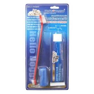 강아지 구강 치약 손가락 칫솔 세트 70g 1P 치석관리 반려견양치