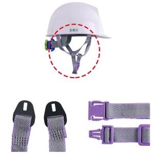 원터치 탈부착고리 안전모턱끈 스트랩 5개 산업안전용품 안전용품 턱끈