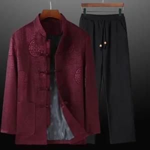 남성 계량한복 겨울용 퓨전 개량 스님바지 따뜻한 승복