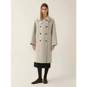 [리스트][겨울]알파카 더블 핸드메이드 코트[35612549]