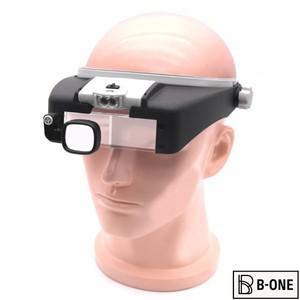 헤드 마운트 돋보기 안경, 확대경, 다기능 웨어러블 독서 수리용, 1.5X 6X 8X 루페 헬멧