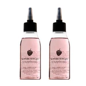 [9900원샵] 원+원! 센스바디젤 스트로베리 100ml 수용성 마사지젤 바디 오일 슬리밍
