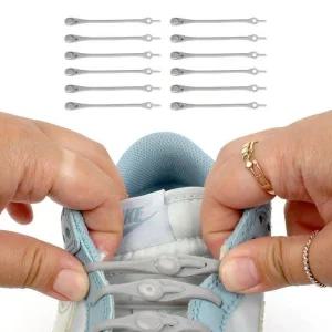 [룽스]그레이신발끈 신발끈 그레이 실리콘