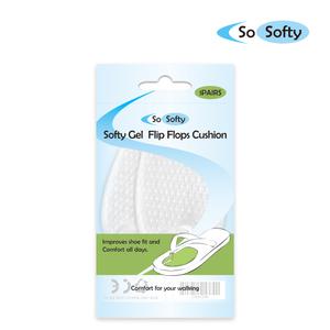 SoSofty 포렉스 실리콘 조리 패드 쪼리 발가락 보호 접착식 쿠션 깔창