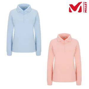 [롯데백화점]밀레 (행사) 여성 포근한 얇은 플리스 LD 루베 카라 티셔츠_MXSWT716