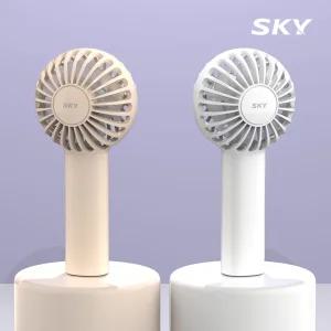 [목걸이 스트랩]스카이 핸디 미니 휴대용 손 선풍기 USB C타입 W10