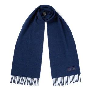 [아브라함 문]아브라함문 메리노울 머플러 25cm - 미드 블루