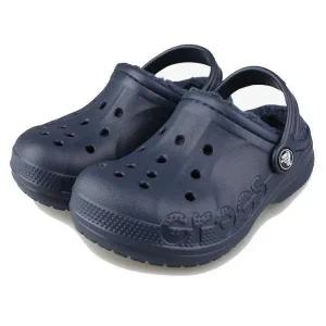 [크록스] 세이브존05 키즈 바야 라인드 주니어 아동 겨울 방한 털슬리퍼 207500-463 (S42345779)