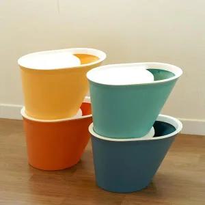 [아트박스]/보노하우스 다용도 원형 적층 바스켓 4P 과일 야채 수납 박스