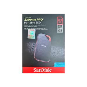 샌디스크 Extreme Pro Portable SSD 500GB E80 정품(새제품)