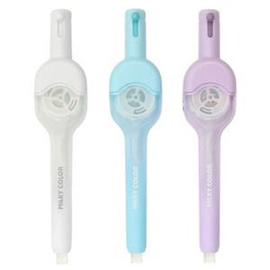 모닝글로리 2000 밀키컬러 노트식 수정테이프 화이트 파스텔칼라 수정용품 문구용품