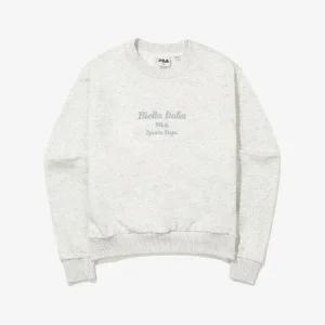 [휠라](광주신세계)[FILA] 여성 루즈핏 소프트 기모 맨투맨 (FS2POE4151F_SGE)