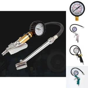 타이어게이지(다이얼) 자동차 공기주입기 체크 공기압/주입기/공기/에어/컴프레셔/트랙터/타이어/게이지