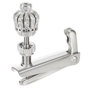 수제 크리에이티브 바이올린 파인 튜닝 튜너 나사 줄 조정기 3/4 4/4 (2SILVER)