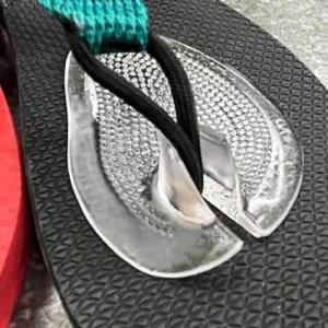 [피커]발가락 앞꿈치형 쪼리실리콘패드 쪼리끈패드 패드