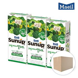 [매일유업][매일유업] 썬업 과일야채샐러드 그린 200ml 72팩 과채혼합주스