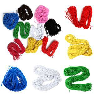 원형색고무줄(1mm 2mm) 1타래