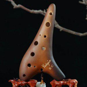 오카리나용 세라믹 플루트 알토 C/소프라노 C F G 악기 전문 화상 12 홀