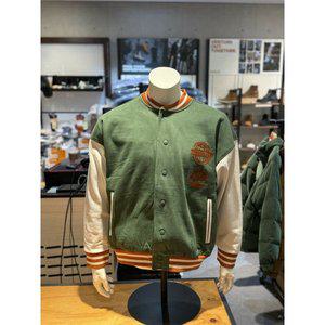 [팀버랜드] 팀버랜드 A43M5 EIN 백 로고 바시티 자켓 다크크린 [P003490747]