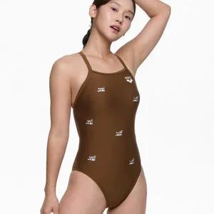 [하프클럽/]아레나 2025 여자 원피스 수영복 T13949 반팔수영복