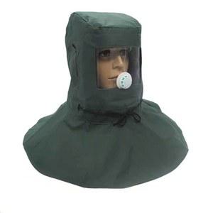 방진 샌드블라스팅캡 도색 커브 유리 털모자 노동보호 방진캡 모자 커버