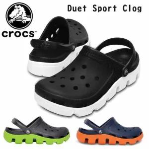 남여공용 듀엣 스포츠 클로그 / 11991 블랙 다크그레이 2종택1 / Crocs Duet Sport C