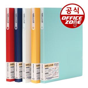 오피스존 멜리브 더블 클리어파일 40P MH2537 A4 화일