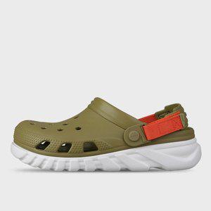 [크록스][2024 FW] 크록스 듀엣 맥스2 스포츠 클로그 남자 여성 캠핑 낚시 슬리퍼 샌들 208776-3UA