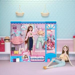 열일곱미미 옷가게에서 패션모델 미미인형 마론 관절 장난감 역할놀이 코디놀이 옷입히기 여아