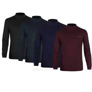 제이케이sp 남성 겨울 작업복 티셔츠 기모 반목티 히트텍 보온 등산복