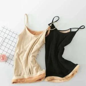 융털나시 여성 기모 편한 2컬러 고탄력 겨울